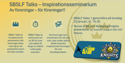 Äntligen lanseras SBSLF Talks!!