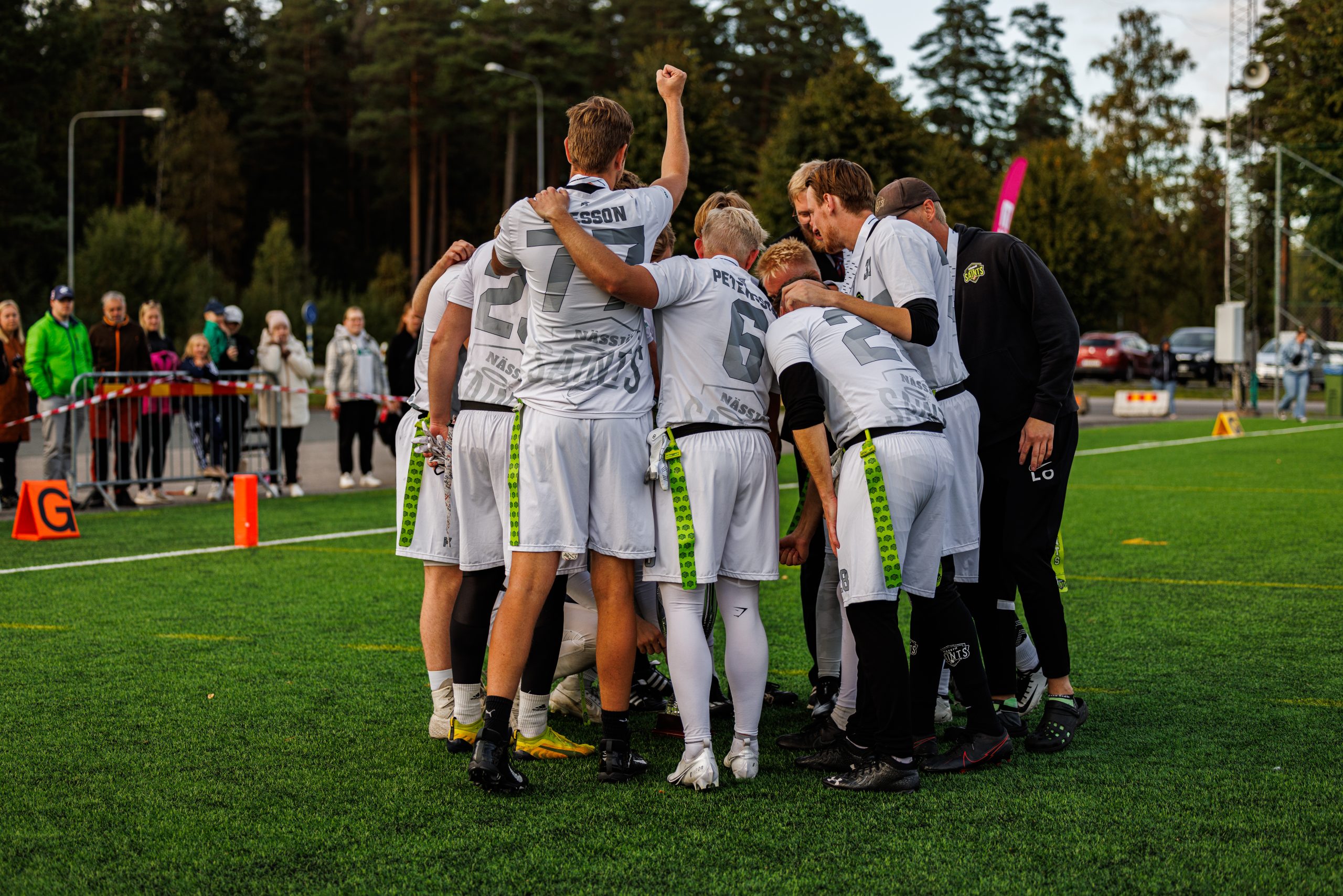 SM-slutspelet i flaggfotboll 2024 arrangeras av Nässjö Saints