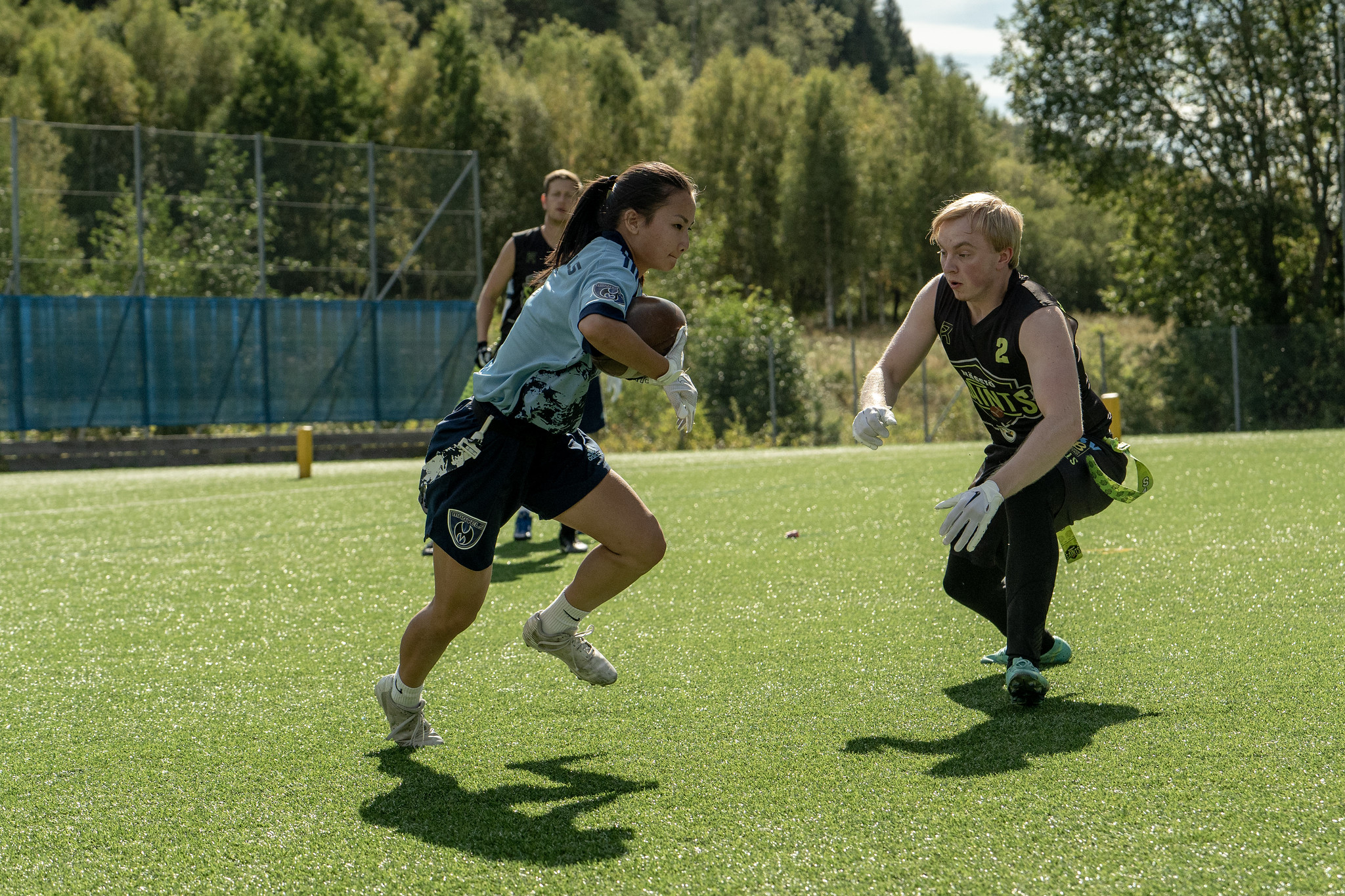 Så spelas flaggfotbollens SM-serie Herr/Mix