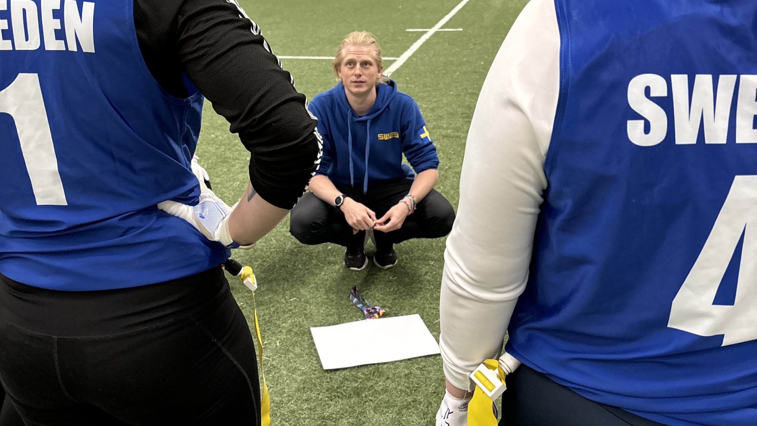 Damlandslagets trupp till VM i flaggfotboll uttagen