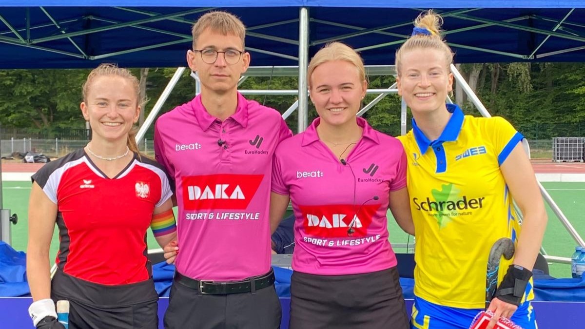 Svensk sjätte- respektive åttondeplats i EuroHockey 5s Championships